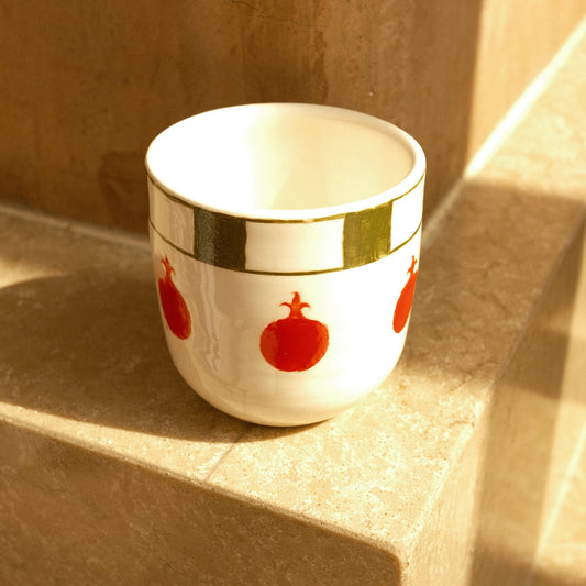 Handmade Pomegranate Season Cups