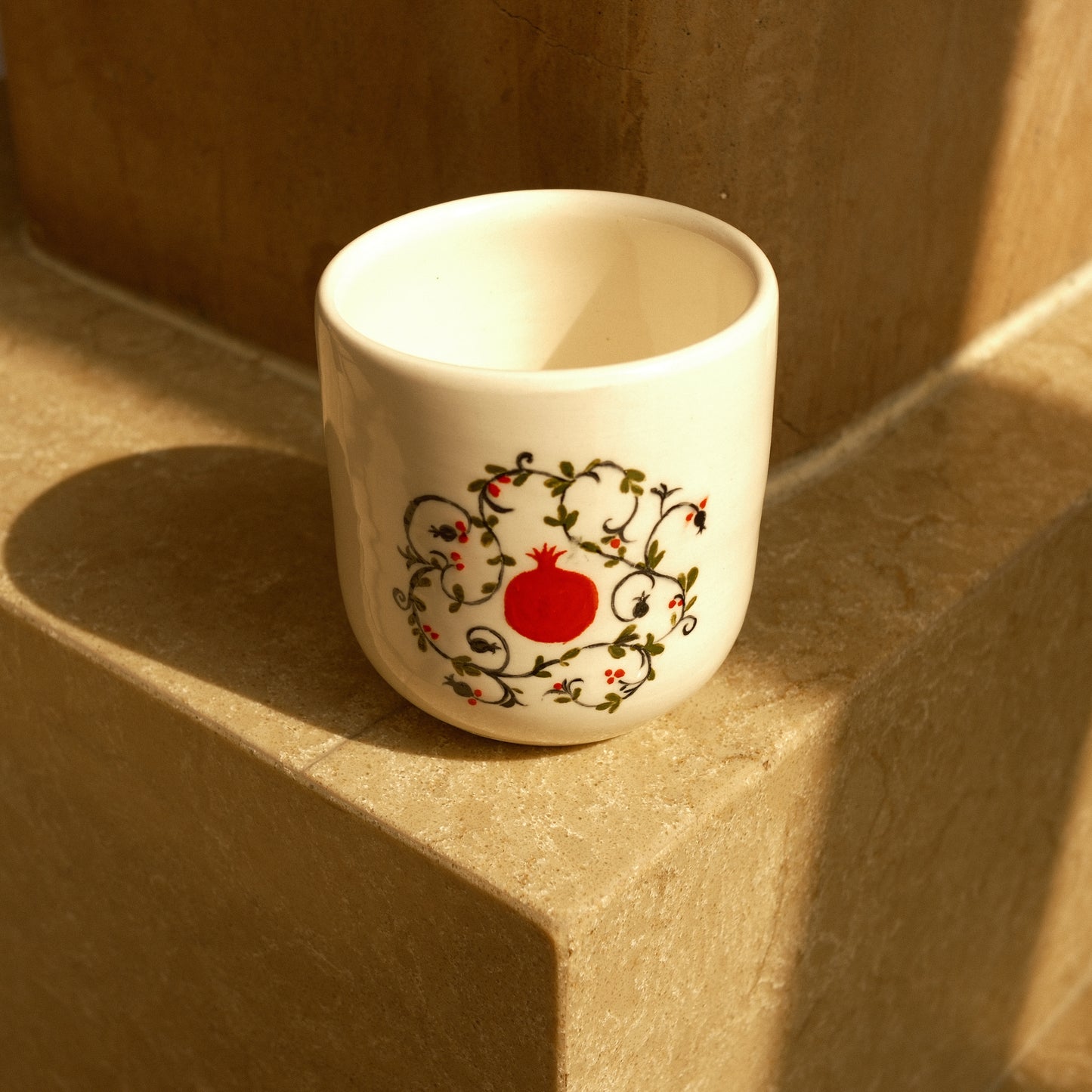 Handmade Pomegranate Season Cups