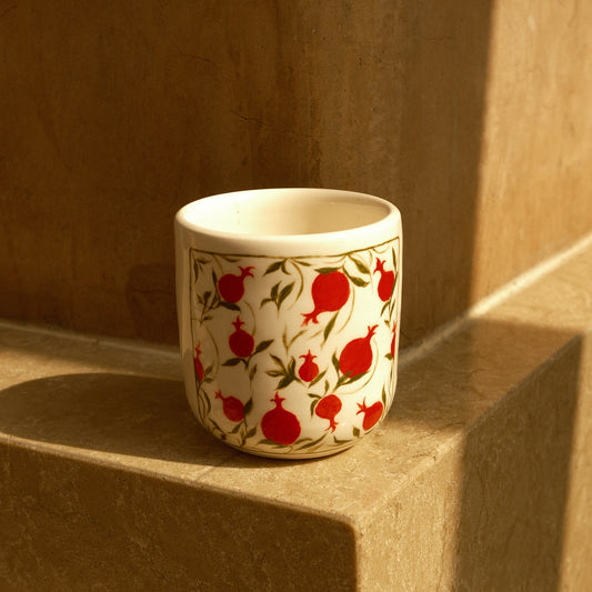 Handmade Pomegranate Season Cups