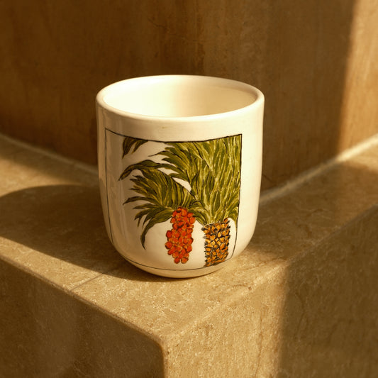 Handmade Cups, Palm Tree