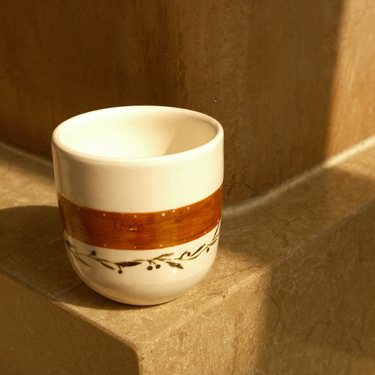 Handmade Cups, Olive